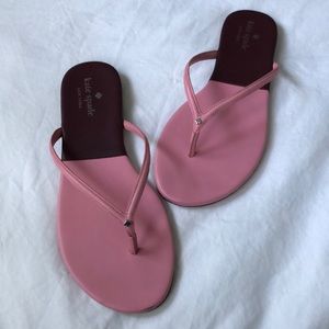 Kate Spade Pink Leather Sandals